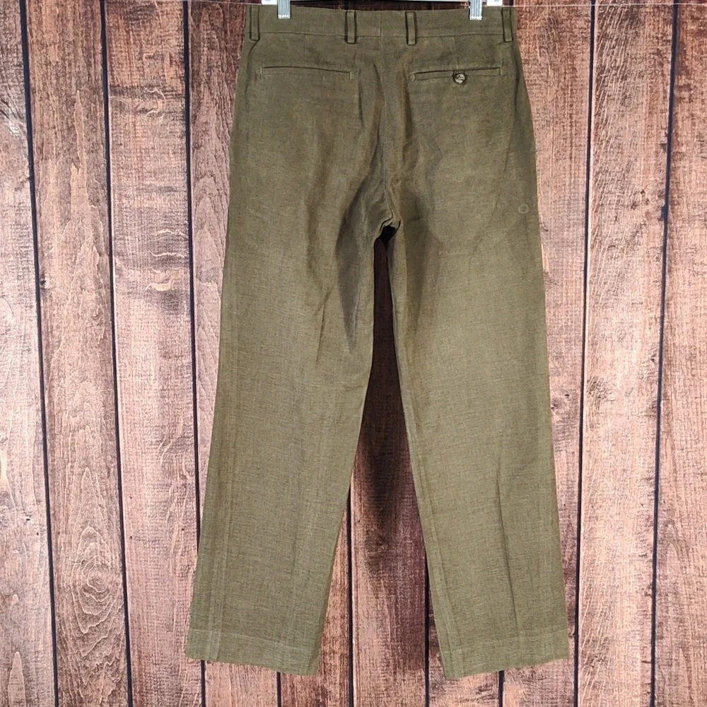 32x32 Vtg Brown Twill Mens Chino Excellent Condition